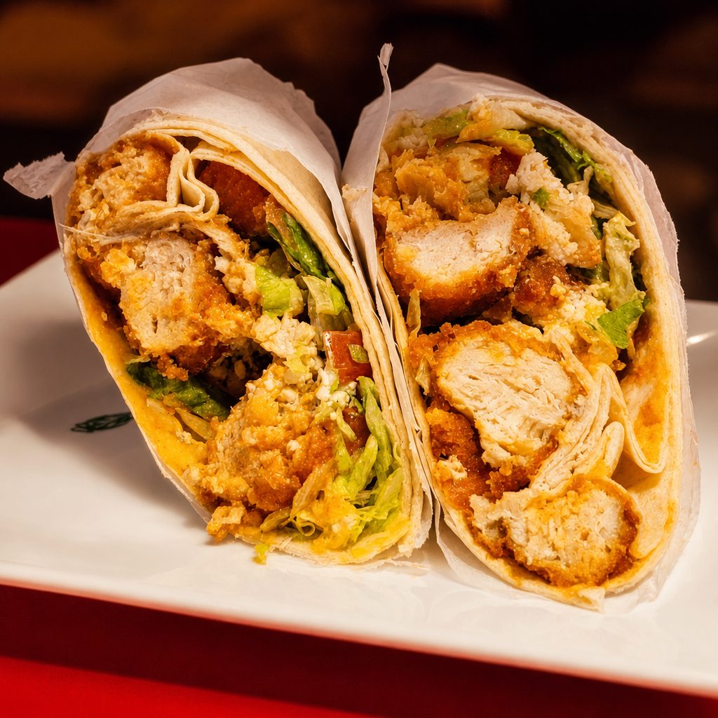 Buffalo Chicken Wrap.