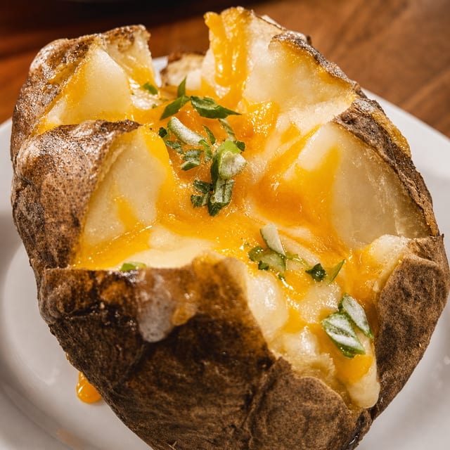 Baked potato.